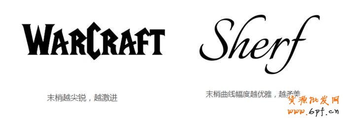 字體設計應該注意字體本身的性格