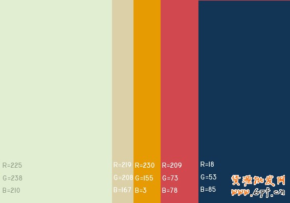 最舒服的顏色搭配值，很有用哦，特別是做設(shè)計(jì)的??！