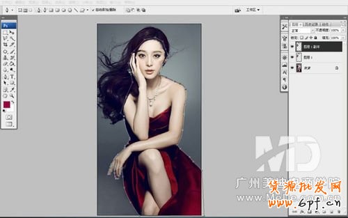 如何使用PS濾鏡來(lái)?yè)溉☆^發(fā)圖片